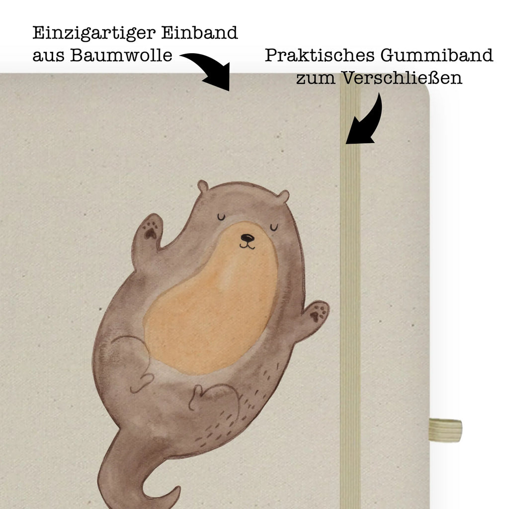 Baumwoll Notizbuch Otter Umarmen Notizen, Eintragebuch, Tagebuch, Notizblock, Adressbuch, Journal, Kladde, Skizzenbuch, Notizheft, Schreibbuch, Schreibheft, Otter, Fischotter, Seeotter, Otter Seeotter See Otter