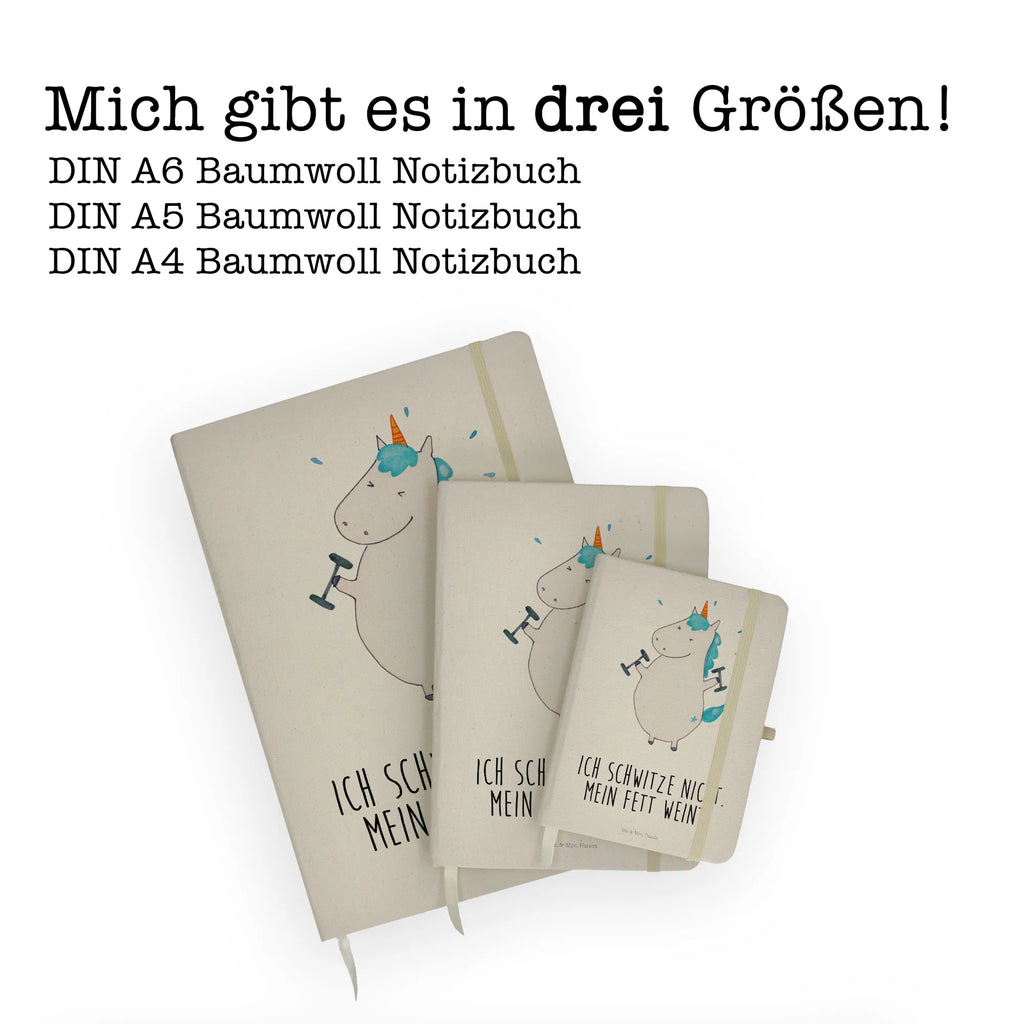 Baumwoll Notizbuch Einhorn Fitness Notizen, Eintragebuch, Tagebuch, Notizblock, Adressbuch, Journal, Kladde, Skizzenbuch, Notizheft, Schreibbuch, Schreibheft, Einhorn, Einhörner, Einhorn Deko, Pegasus, Unicorn, Gym, Fitness, Fitnessstudio, Diät, Abnehmen, Sport, Pumpen, Geräte, Sixpack