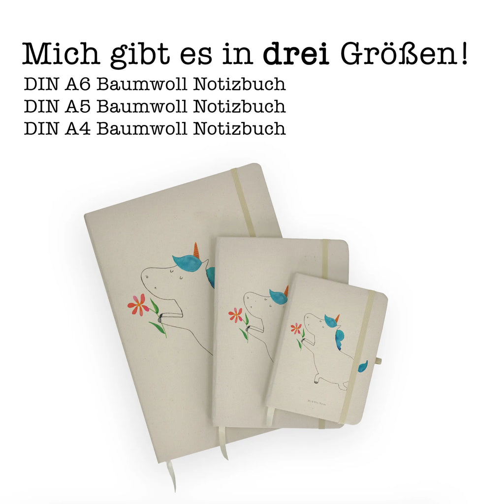 Baumwoll Notizbuch Einhorn Blume Notizen, Eintragebuch, Tagebuch, Notizblock, Adressbuch, Journal, Kladde, Skizzenbuch, Notizheft, Schreibbuch, Schreibheft, Einhorn, Einhörner, Einhorn Deko, Pegasus, Unicorn, Liebe, Liebesbeweis, Antrag, Heiratsantrag, Verlobung, Ehepaar, Pärchen, Partner, Freund, Freundin, Ehe, heiraten