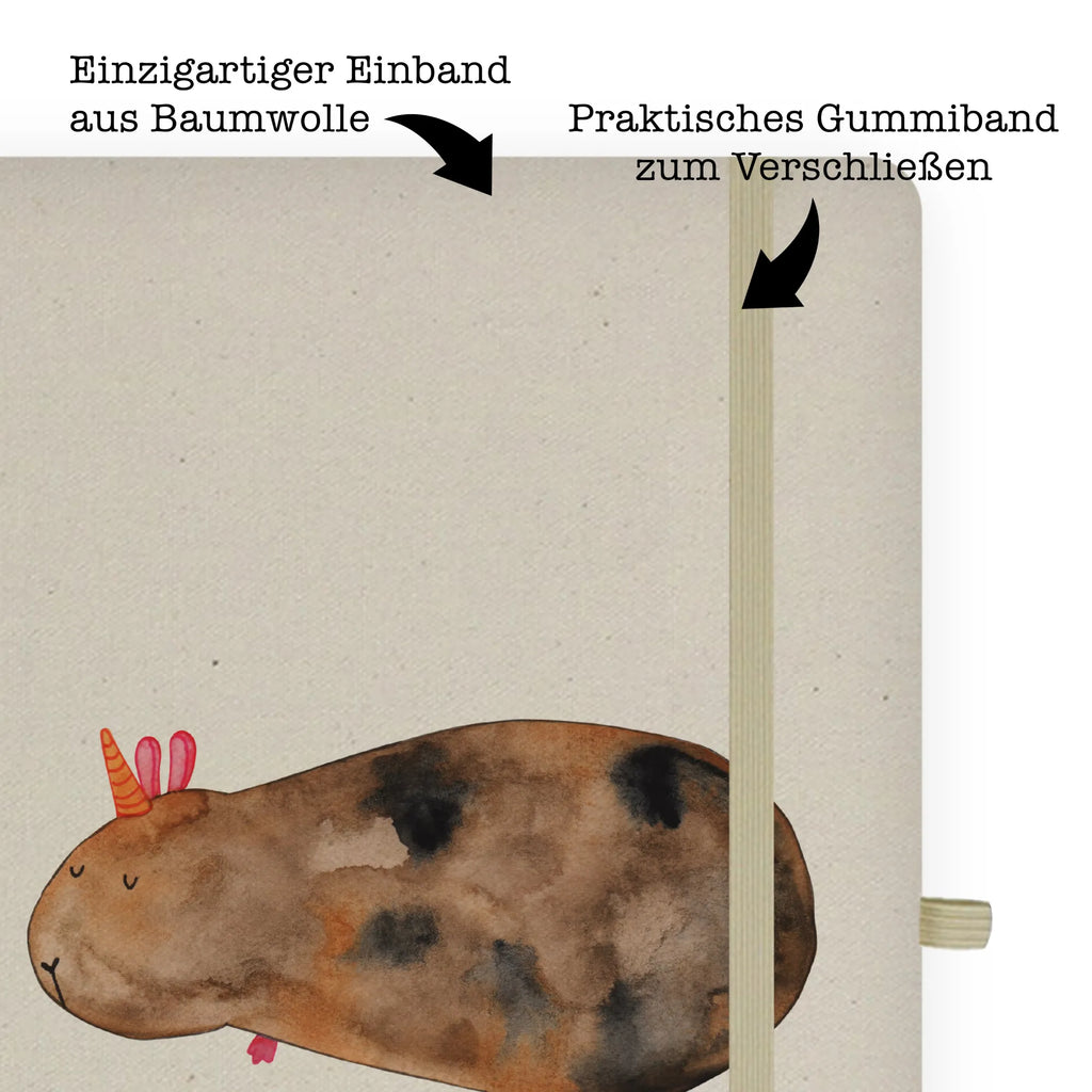 Baumwoll Notizbuch Einhorn Meerschweinchen Notizen, Eintragebuch, Tagebuch, Notizblock, Adressbuch, Journal, Kladde, Skizzenbuch, Notizheft, Schreibbuch, Schreibheft, Einhorn, Einhörner, Einhorn Deko, Pegasus, Unicorn, Meerhörnchen, Meericorn, Meerschwein, Meerschweinchen