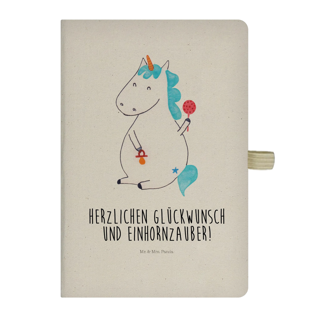 Baumwoll Notizbuch Einhorn Baby Notizen, Eintragebuch, Tagebuch, Notizblock, Adressbuch, Journal, Kladde, Skizzenbuch, Notizheft, Schreibbuch, Schreibheft, Einhorn, Einhörner, Einhorn Deko, Pegasus, Unicorn, Mutter, Geburt, Geburtstag, erstes Kind, Baby, Babyglück, Nachwuchs, Eltern, Party, Kind, Schnuller