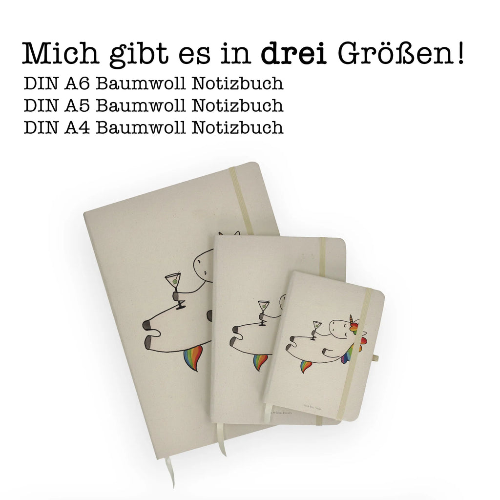 Baumwoll Notizbuch Einhorn Cocktail Notizen, Eintragebuch, Tagebuch, Notizblock, Adressbuch, Journal, Kladde, Skizzenbuch, Notizheft, Schreibbuch, Schreibheft, Einhorn, Einhörner, Einhorn Deko, Pegasus, Unicorn, Party, Spaß, Feiern, Caipirinha, Rum, Cuba Libre, Sekt, Freundin, Geburtstag, lustig, witzig, Spruch, Glitzer