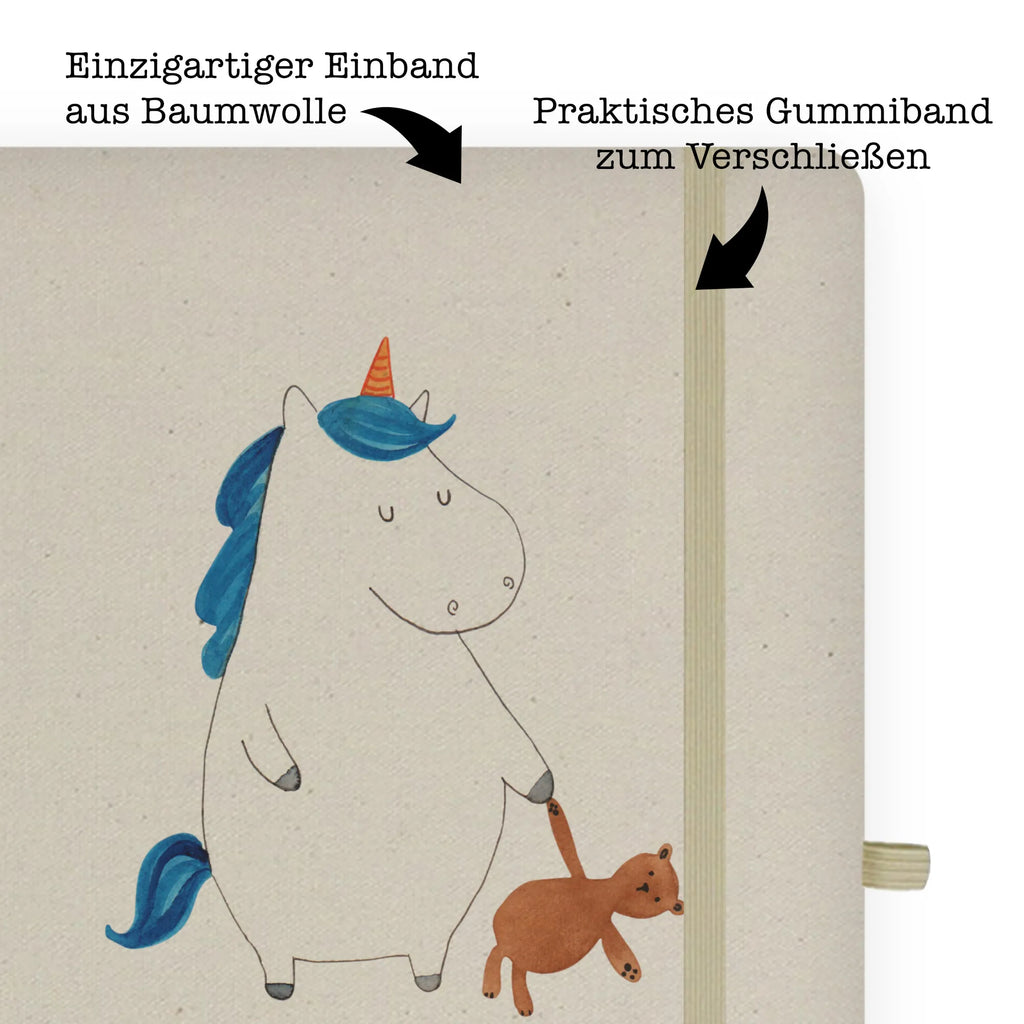 Baumwoll Notizbuch Einhorn Teddy Notizen, Eintragebuch, Tagebuch, Notizblock, Adressbuch, Journal, Kladde, Skizzenbuch, Notizheft, Schreibbuch, Schreibheft, Einhorn, Einhörner, Einhorn Deko, Unicorn, schlafen, gute Nacht, Single, Bett, Träumen, Freundin, Singleleben