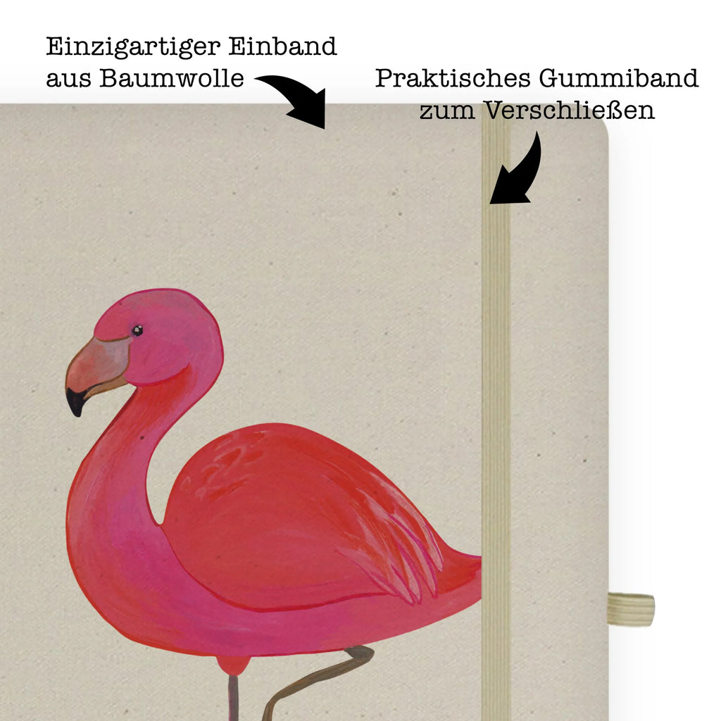 Baumwoll Notizbuch Flamingo classic Notizen, Eintragebuch, Tagebuch, Notizblock, Adressbuch, Journal, Kladde, Skizzenbuch, Notizheft, Schreibbuch, Schreibheft, Flamingo, Einzigartig, Selbstliebe, Stolz, ich, für mich, Spruch, Freundin, Freundinnen, Außenseiter, Sohn, Tochter, Geschwister