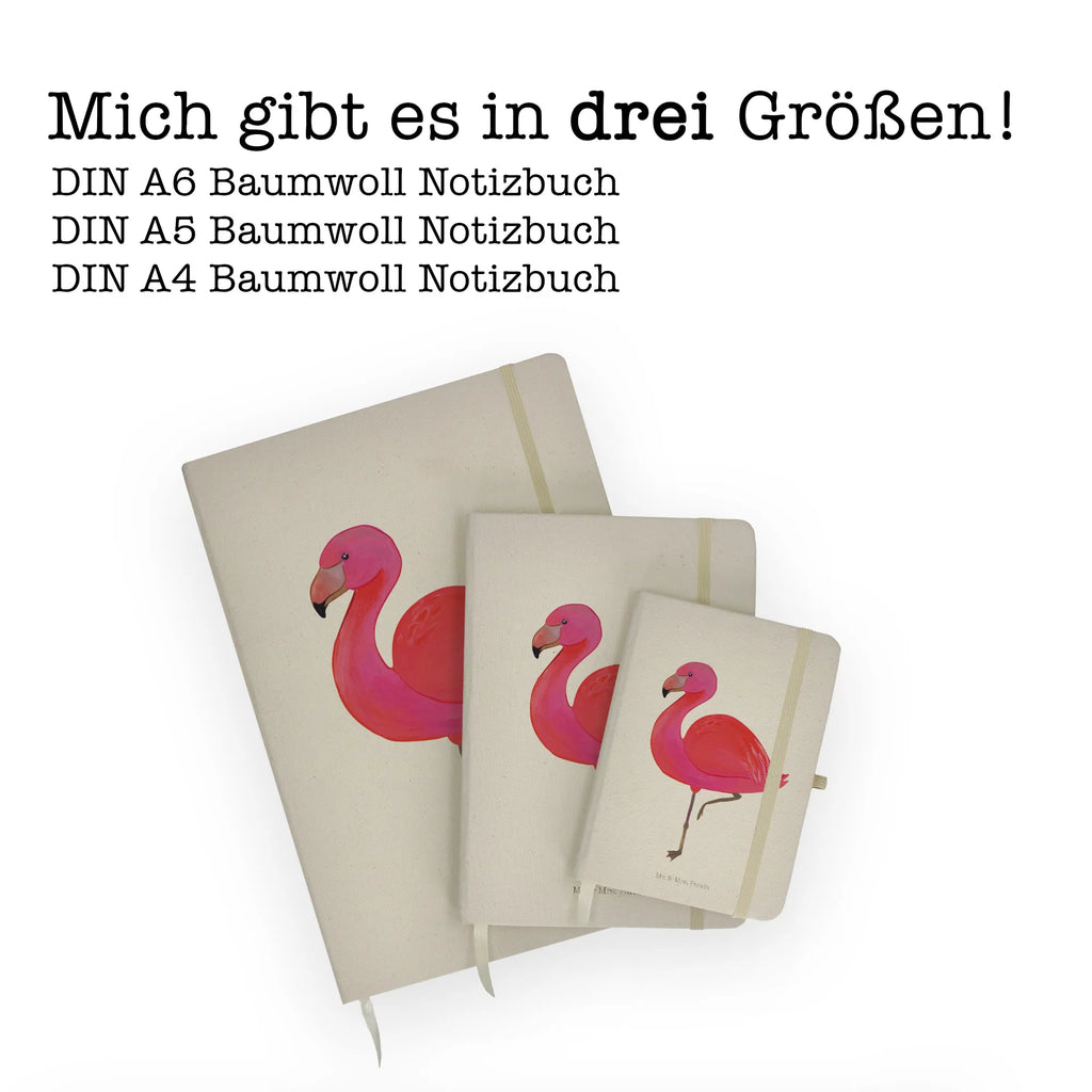 Baumwoll Notizbuch Flamingo classic Notizen, Eintragebuch, Tagebuch, Notizblock, Adressbuch, Journal, Kladde, Skizzenbuch, Notizheft, Schreibbuch, Schreibheft, Flamingo, Einzigartig, Selbstliebe, Stolz, ich, für mich, Spruch, Freundin, Freundinnen, Außenseiter, Sohn, Tochter, Geschwister