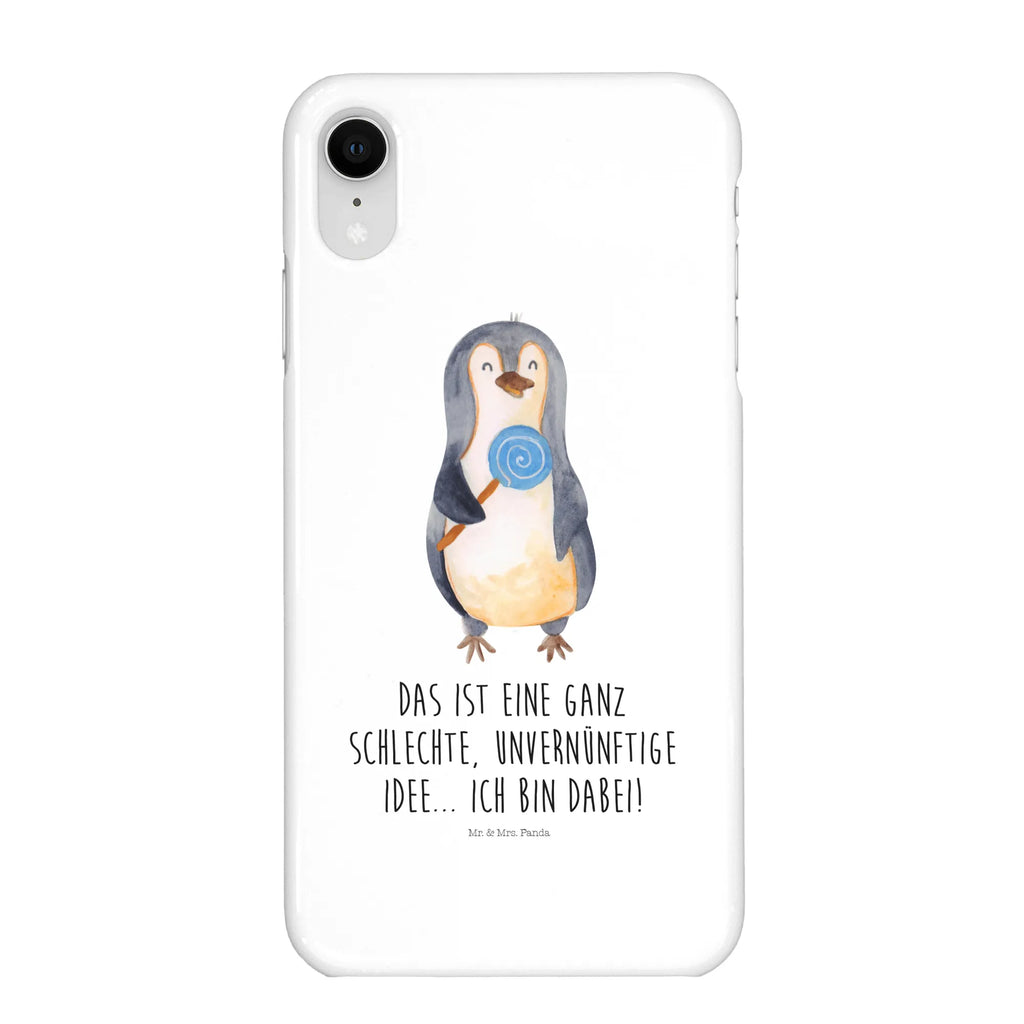 Handyhülle Pinguin Lolli Handyhülle, Handycover, Cover, Handy, Hülle, Iphone 10, Iphone X, Pinguin, Pinguine, Lolli, Süßigkeiten, Blödsinn, Spruch, Rebell, Gauner, Ganove, Rabauke