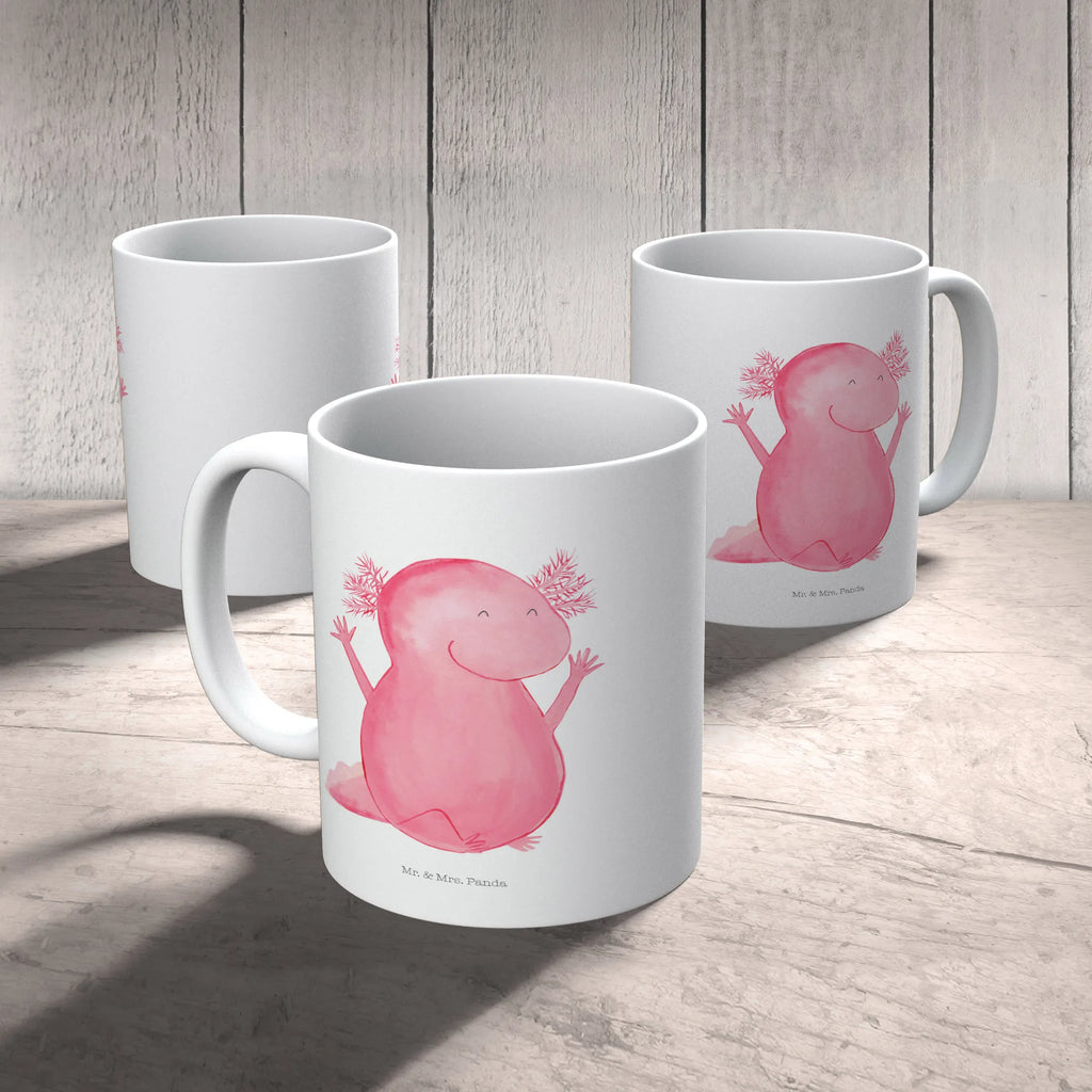 Tasse Axolotl Hurra Tasse, Kaffeetasse, Teetasse, Becher, Kaffeebecher, Teebecher, Keramiktasse, Porzellantasse, Büro Tasse, Geschenk Tasse, Tasse Sprüche, Tasse Motive, Kaffeetassen, Tasse bedrucken, Designer Tasse, Cappuccino Tassen, Schöne Teetassen, Axolotl, Molch, Axolot, Schwanzlurch, Lurch, Lurche, fröhlich, Spaß, Freude, Motivation, Zufriedenheit