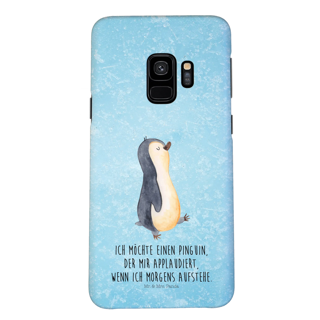 Handyhülle Pinguin marschieren Handyhülle, Handycover, Cover, Handy, Hülle, Iphone 10, Iphone X, Pinguin, Pinguine, Frühaufsteher, Langschläfer, Bruder, Schwester, Familie