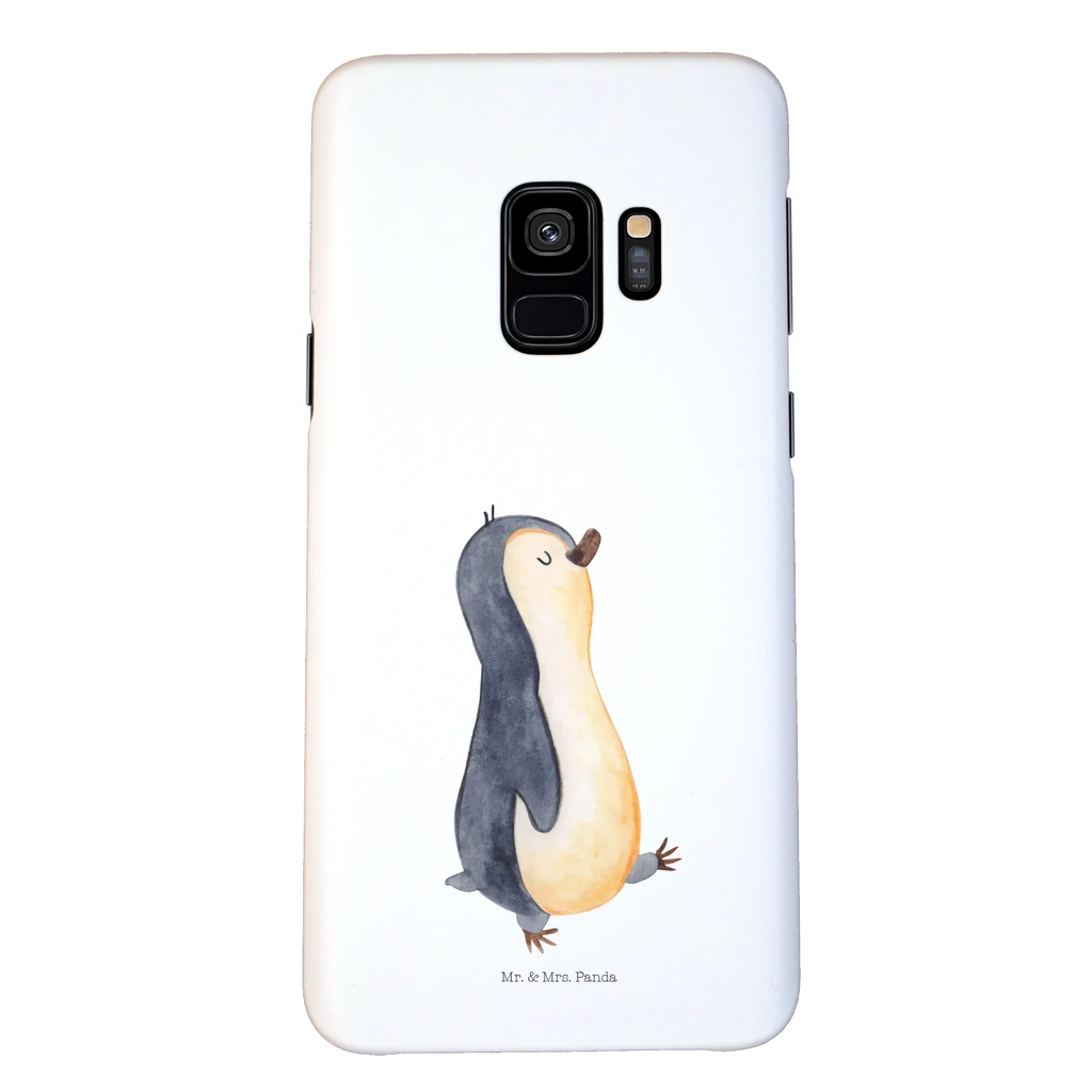 Handyhülle Pinguin marschieren Handyhülle, Handycover, Cover, Handy, Hülle, Iphone 10, Iphone X, Pinguin, Pinguine, Frühaufsteher, Langschläfer, Bruder, Schwester, Familie