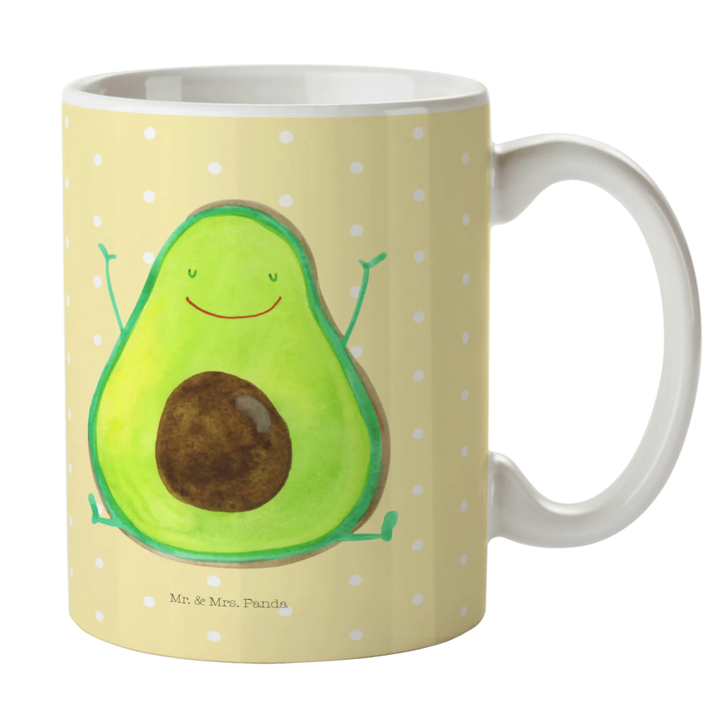 Tasse Avocado Glücklich Tasse, Kaffeetasse, Teetasse, Becher, Kaffeebecher, Teebecher, Keramiktasse, Porzellantasse, Büro Tasse, Geschenk Tasse, Tasse Sprüche, Tasse Motive, Kaffeetassen, Tasse bedrucken, Designer Tasse, Cappuccino Tassen, Schöne Teetassen, Avocado, Veggie, Vegan, Gesund, Chaos