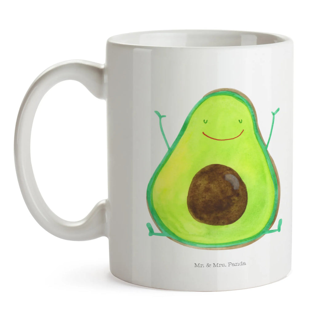 Tasse Avocado Glücklich Tasse, Kaffeetasse, Teetasse, Becher, Kaffeebecher, Teebecher, Keramiktasse, Porzellantasse, Büro Tasse, Geschenk Tasse, Tasse Sprüche, Tasse Motive, Kaffeetassen, Tasse bedrucken, Designer Tasse, Cappuccino Tassen, Schöne Teetassen, Avocado, Veggie, Vegan, Gesund, Chaos