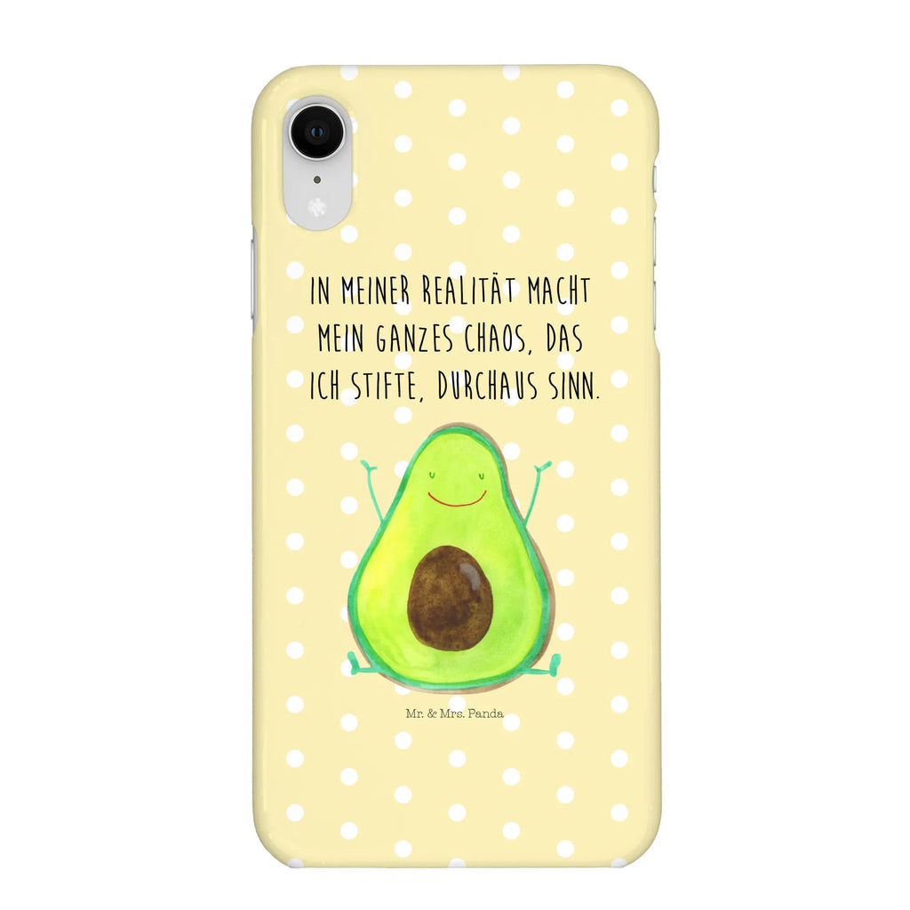 Handyhülle Avocado Glücklich Handyhülle, Handycover, Cover, Handy, Hülle, Iphone 10, Iphone X, Avocado, Veggie, Vegan, Gesund, Chaos