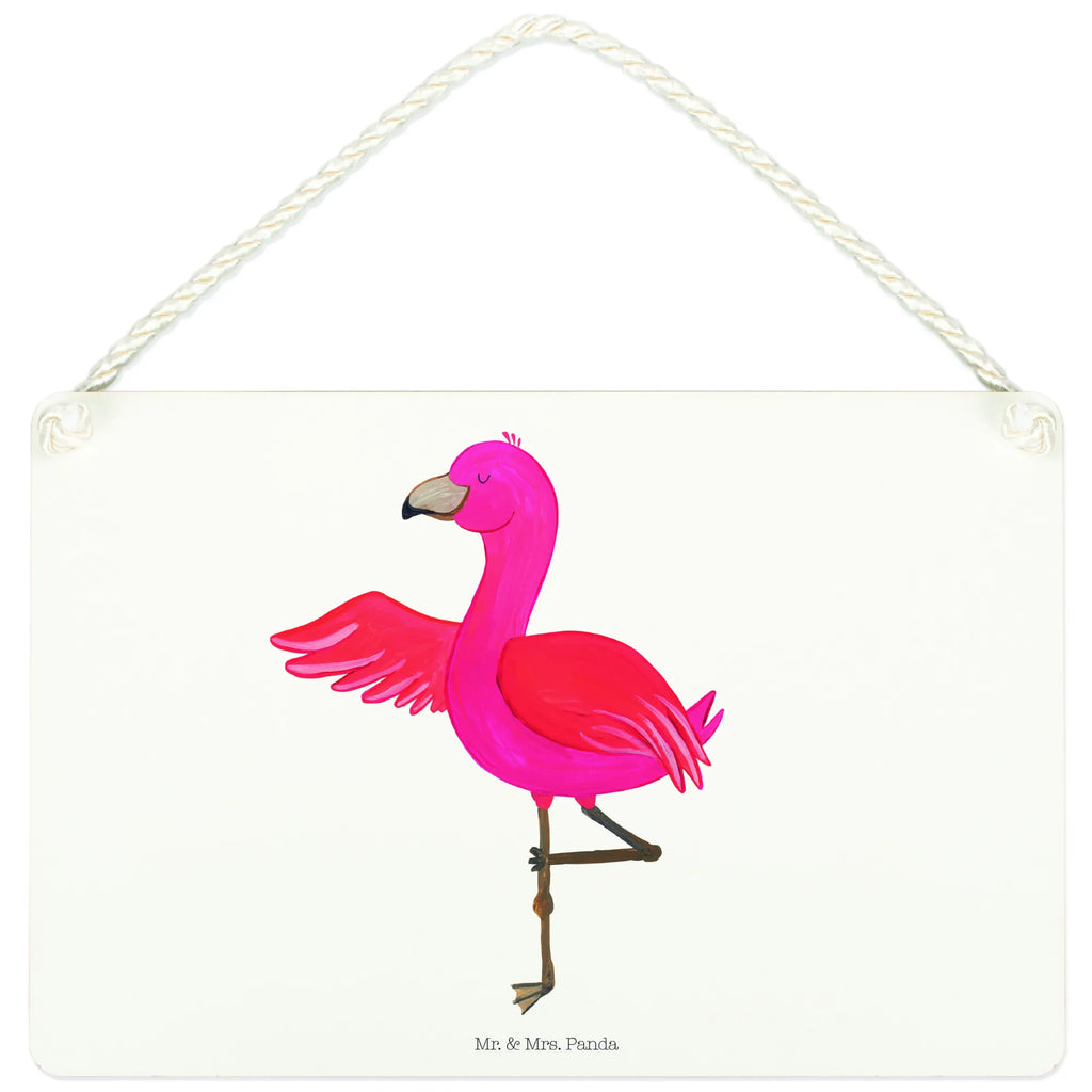 Deko Schild Flamingo Yoga Dekoschild, Deko Schild, Schild, Tür Schild, Türschild, Holzschild, Wandschild, Wanddeko, Flamingo, Vogel, Yoga, Namaste, Achtsamkeit, Yoga-Übung, Entspannung, Ärger, Aufregen, Tiefenentspannung