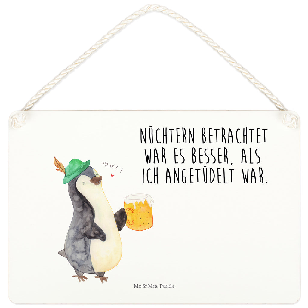 Deko Schild Pinguin Bier Dekoschild, Deko Schild, Schild, Tür Schild, Türschild, Holzschild, Wandschild, Wanddeko, Pinguin, Pinguine, Bier, Oktoberfest