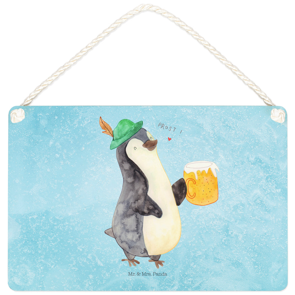 Deko Schild Pinguin Bier Dekoschild, Deko Schild, Schild, Tür Schild, Türschild, Holzschild, Wandschild, Wanddeko, Pinguin, Pinguine, Bier, Oktoberfest