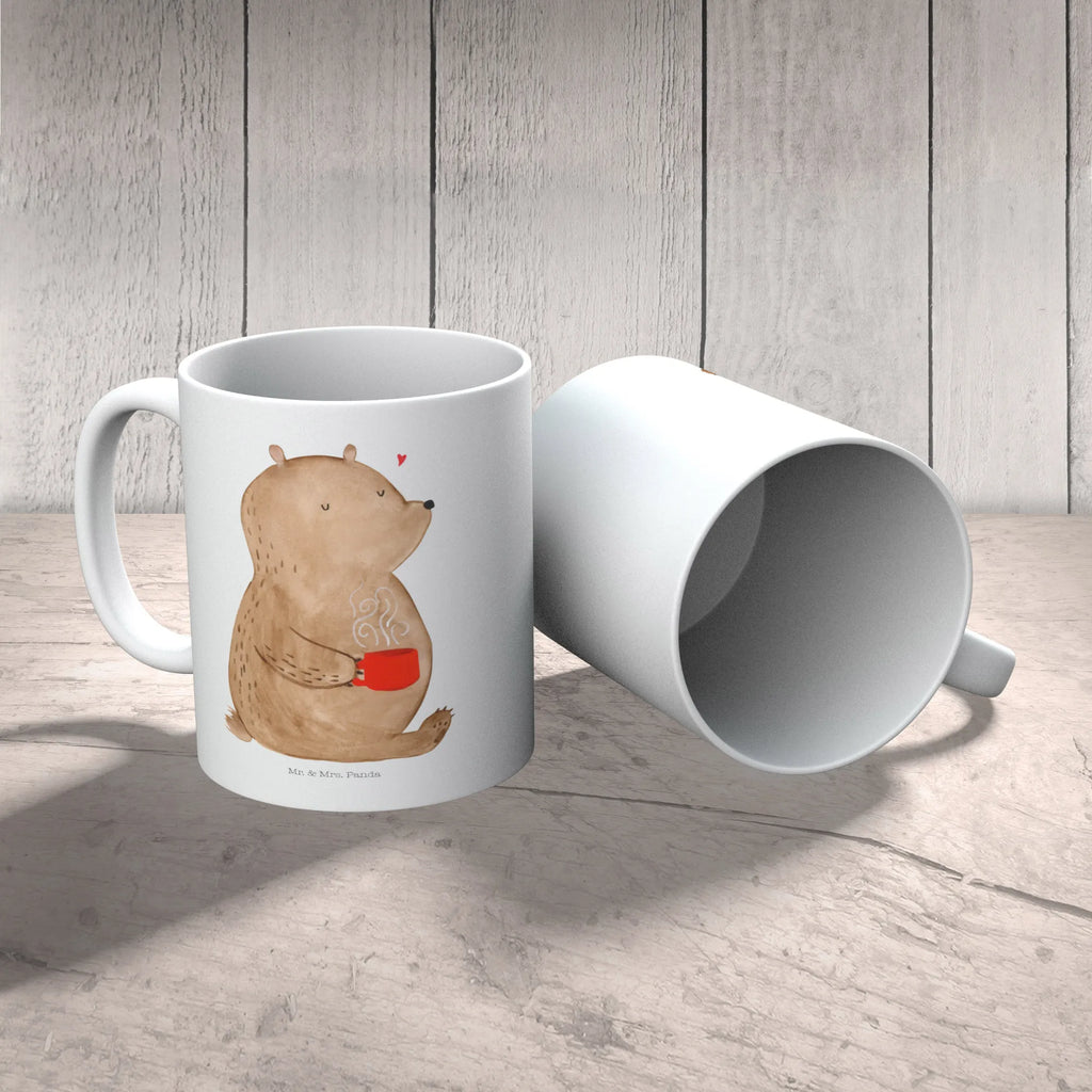 Tasse Bär Kaffee Tasse, Kaffeetasse, Teetasse, Becher, Kaffeebecher, Teebecher, Keramiktasse, Porzellantasse, Büro Tasse, Geschenk Tasse, Tasse Sprüche, Tasse Motive, Kaffeetassen, Tasse bedrucken, Designer Tasse, Cappuccino Tassen, Schöne Teetassen, Bär, Teddy, Teddybär, Kaffee, Coffee, Bären, guten Morgen, Morgenroutine, Welt erobern, Welt retten, Motivation