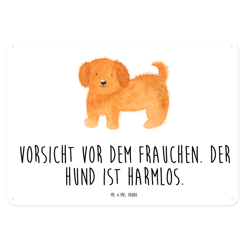 Blechschild Hund Flauschig Blechschild, Metallschild, Geschenk Schild, Schild, Magnet-Metall-Schild, Deko Schild, Wandschild, Wand-Dekoration, Türschild, Hund, Hundemotiv, Haustier, Hunderasse, Tierliebhaber, Hundebesitzer, Sprüche, Hunde, Frauchen, Hundemama, Hundeliebe