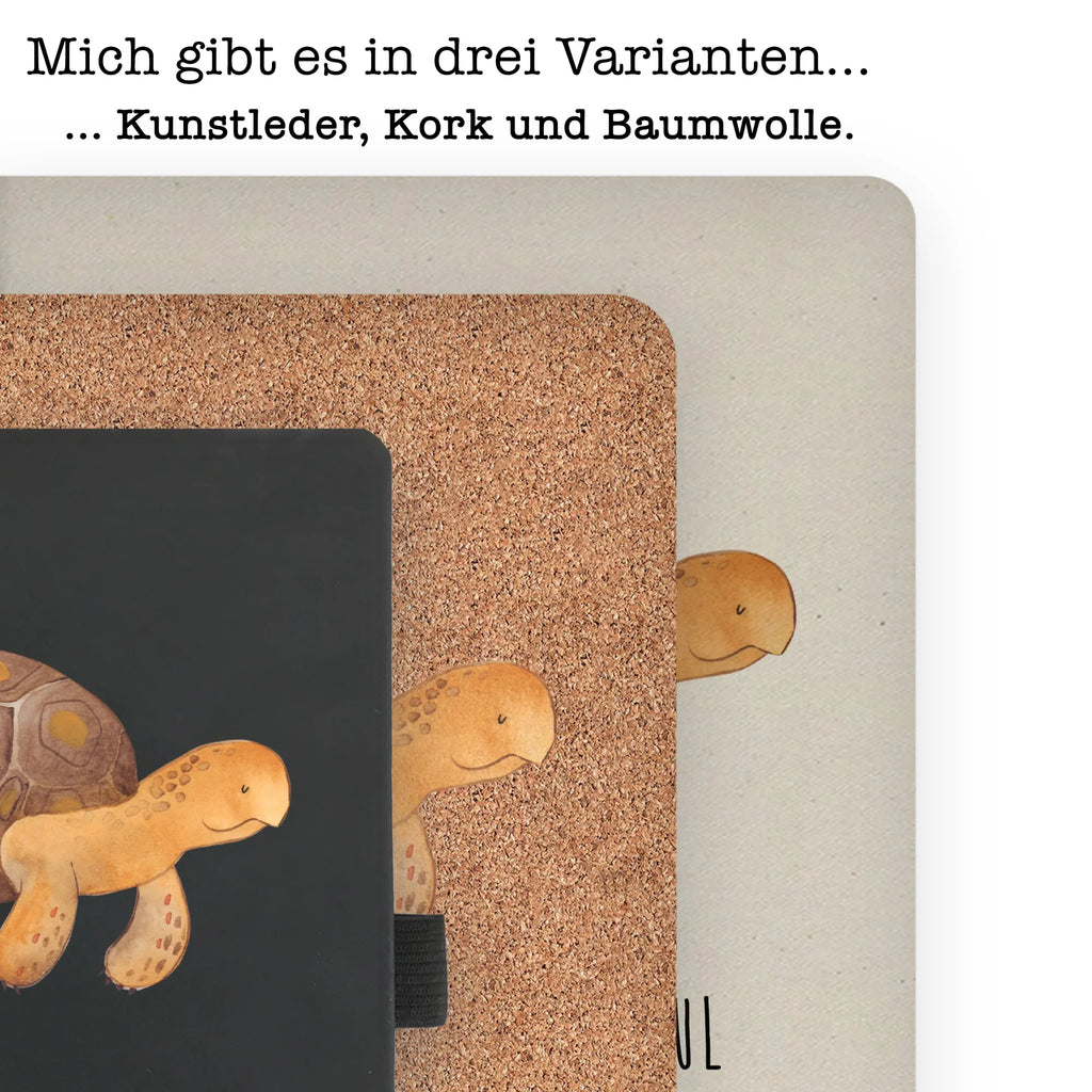 Baumwoll Notizbuch Schildkröte marschiert Notizen, Eintragebuch, Tagebuch, Notizblock, Adressbuch, Journal, Kladde, Skizzenbuch, Notizheft, Schreibbuch, Schreibheft, Meerestiere, Meer, Urlaub, Schildkröte, Schildkröten, get lost, Abenteuer, Reiselust, Inspiration, Neustart, Motivation, Lieblingsmensch