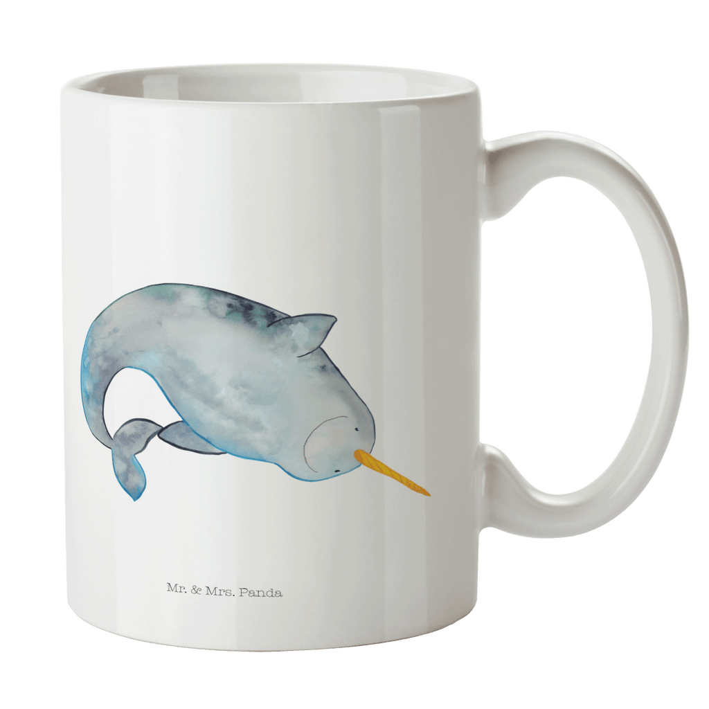 Tasse Narwal Tasse, Kaffeetasse, Teetasse, Becher, Kaffeebecher, Teebecher, Keramiktasse, Porzellantasse, Büro Tasse, Geschenk Tasse, Tasse Sprüche, Tasse Motive, Kaffeetassen, Tasse bedrucken, Designer Tasse, Cappuccino Tassen, Schöne Teetassen, Meerestiere, Meer, Urlaub, Narwal, Wal, Putzen, Hausfrau, Junggesellin, aufräumen, Kinderzimmer