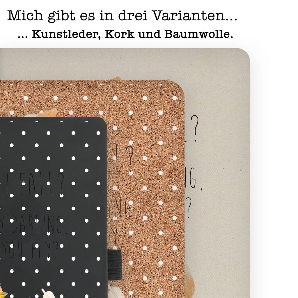 Baumwoll Notizbuch Rotkehlchen mit Federn Notizen, Eintragebuch, Tagebuch, Notizblock, Adressbuch, Journal, Kladde, Skizzenbuch, Notizheft, Schreibbuch, Schreibheft, Tiermotive, Gute Laune, lustige Sprüche, Tiere, What if i fall, Rotkehlchen, Spruch Motivation, Spruch Mut, Vogel, Motivation Sprüche, Motivationsbilder, fliegen