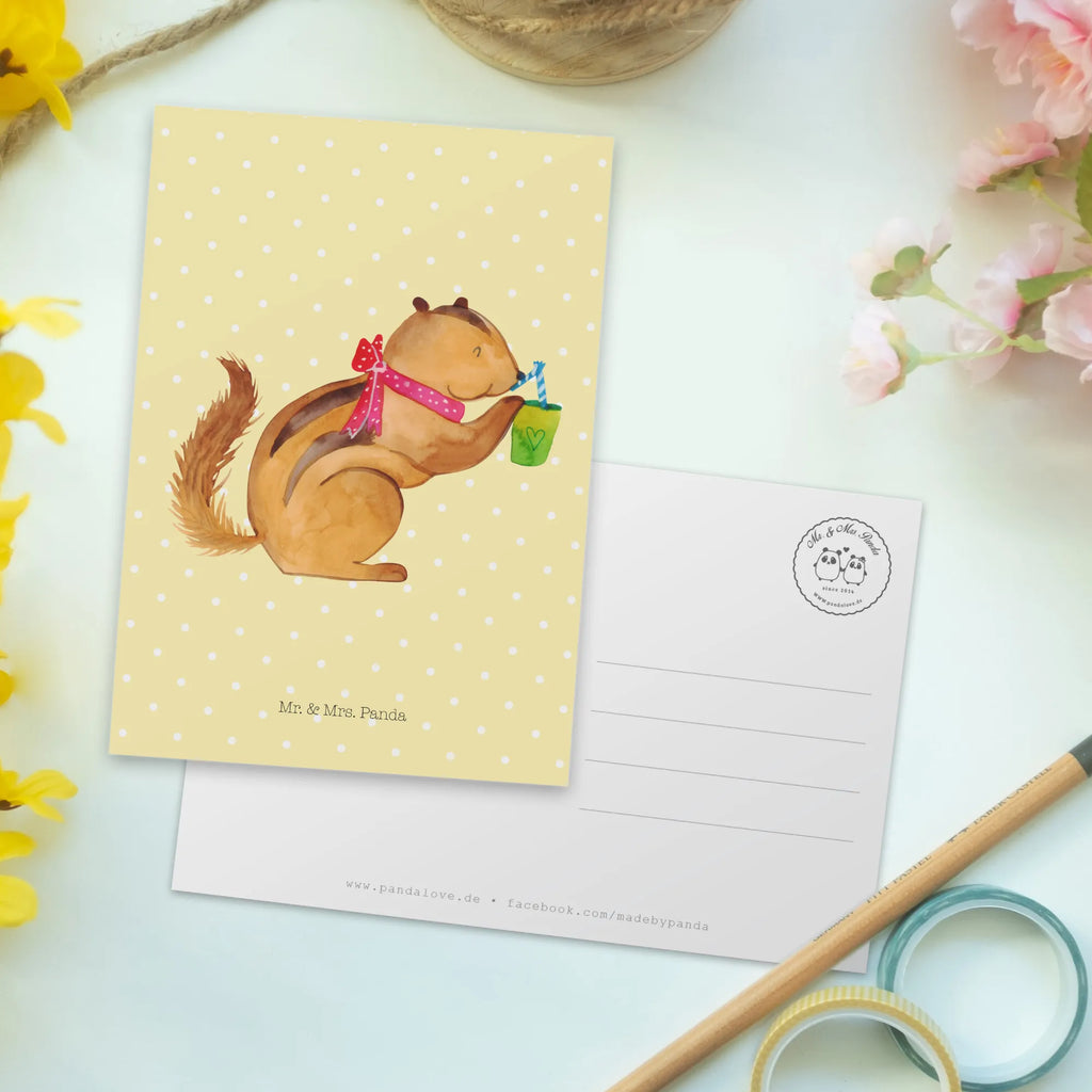 Postkarte Eichhörnchen Smoothie Postkarte, Karte, Geschenkkarte, Grußkarte, Einladung, Ansichtskarte, Geburtstagskarte, Einladungskarte, Dankeskarte, Ansichtskarten, Einladung Geburtstag, Einladungskarten Geburtstag, Tiermotive, Gute Laune, lustige Sprüche, Tiere, Green Smoothies, Diät, Abnehmen, Streifenhörnchen, Eichhörnchen