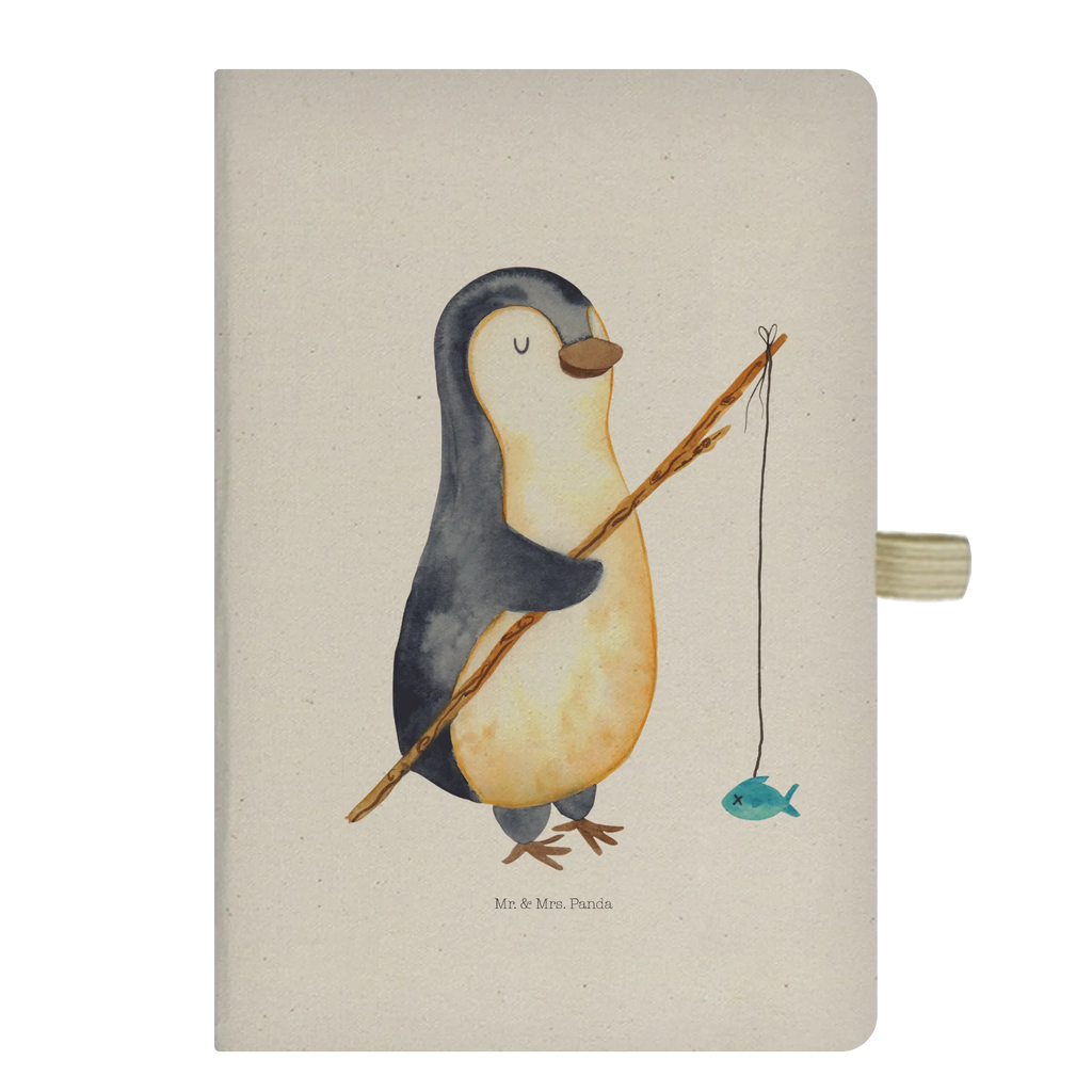 Baumwoll Notizbuch Pinguin Angler Notizen, Eintragebuch, Tagebuch, Notizblock, Adressbuch, Journal, Kladde, Skizzenbuch, Notizheft, Schreibbuch, Schreibheft, Pinguin, Pinguine, Angeln, Angler, Tagträume, Hobby, Plan, Planer, Tagesplan, Neustart, Motivation, Geschenk, Freundinnen, Geschenkidee, Urlaub, Wochenende