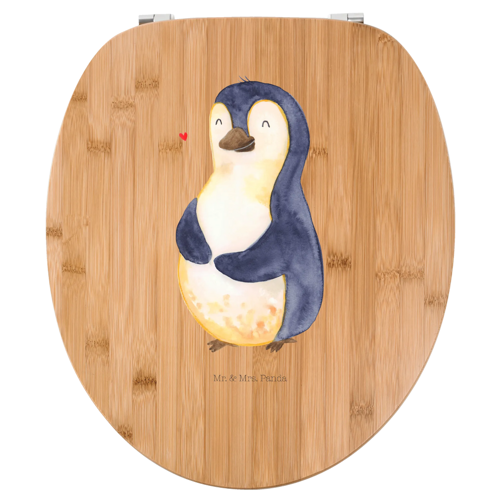 Motiv WC Sitz Pinguin Diät Klobrille, Klodeckel, Toilettendeckel, WC-Sitz, Toilette, Pinguin, Pinguine, Diät, Abnehmen, Abspecken, Gewicht, Motivation, Selbstliebe, Körperliebe, Selbstrespekt