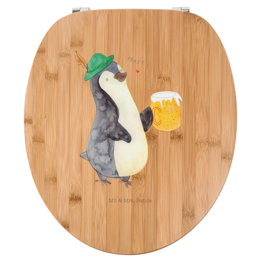 Motiv WC Sitz Pinguin Bier Klobrille, Klodeckel, Toilettendeckel, WC-Sitz, Toilette, Pinguin, Pinguine, Bier, Oktoberfest