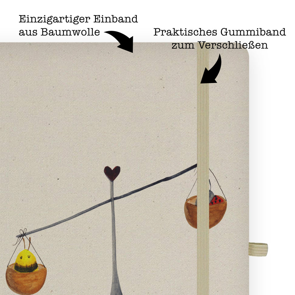 Baumwoll Notizbuch Sternzeichen Waage Notizen, Eintragebuch, Tagebuch, Notizblock, Adressbuch, Journal, Kladde, Skizzenbuch, Notizheft, Schreibbuch, Schreibheft, Tierkreiszeichen, Sternzeichen, Horoskop, Astrologie, Aszendent, Waage, Waage Geschenk, Waage Sternzeichen, Geschenk Oktober, Geschenk September, Geburtstag Oktober, Geburtstag September, Gleichgewicht, Marienkäfer, Hummel, Biene