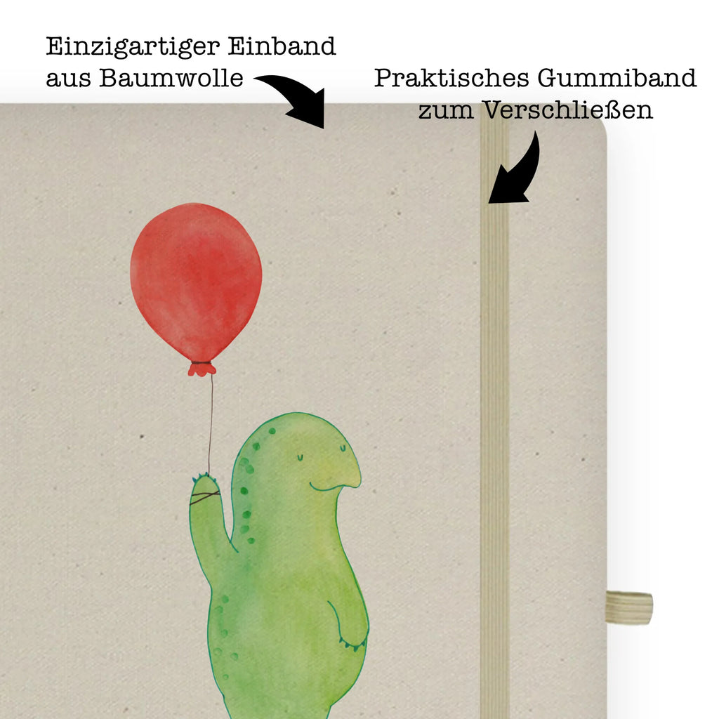 Baumwoll Notizbuch Schildkröte Luftballon Notizen, Eintragebuch, Tagebuch, Notizblock, Adressbuch, Journal, Kladde, Skizzenbuch, Notizheft, Schreibbuch, Schreibheft, Schildkröte, Schildkröten, Mutausbruch, Motivation, Motivationsspruch