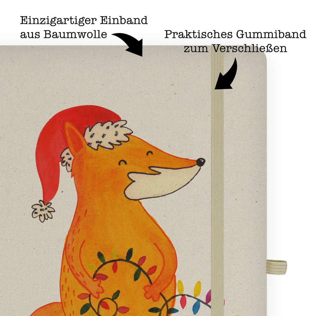 Baumwoll Notizbuch Fuchs Weihnachten Notizen, Eintragebuch, Tagebuch, Notizblock, Adressbuch, Journal, Kladde, Skizzenbuch, Notizheft, Schreibbuch, Schreibheft, Winter, Weihnachten, Weihnachtsdeko, Nikolaus, Advent, Heiligabend, Wintermotiv, Fuchs, Füchse, Spruch schön, Geschenk Weihnachten, Weihnachtsmann, Weihnachtszeit