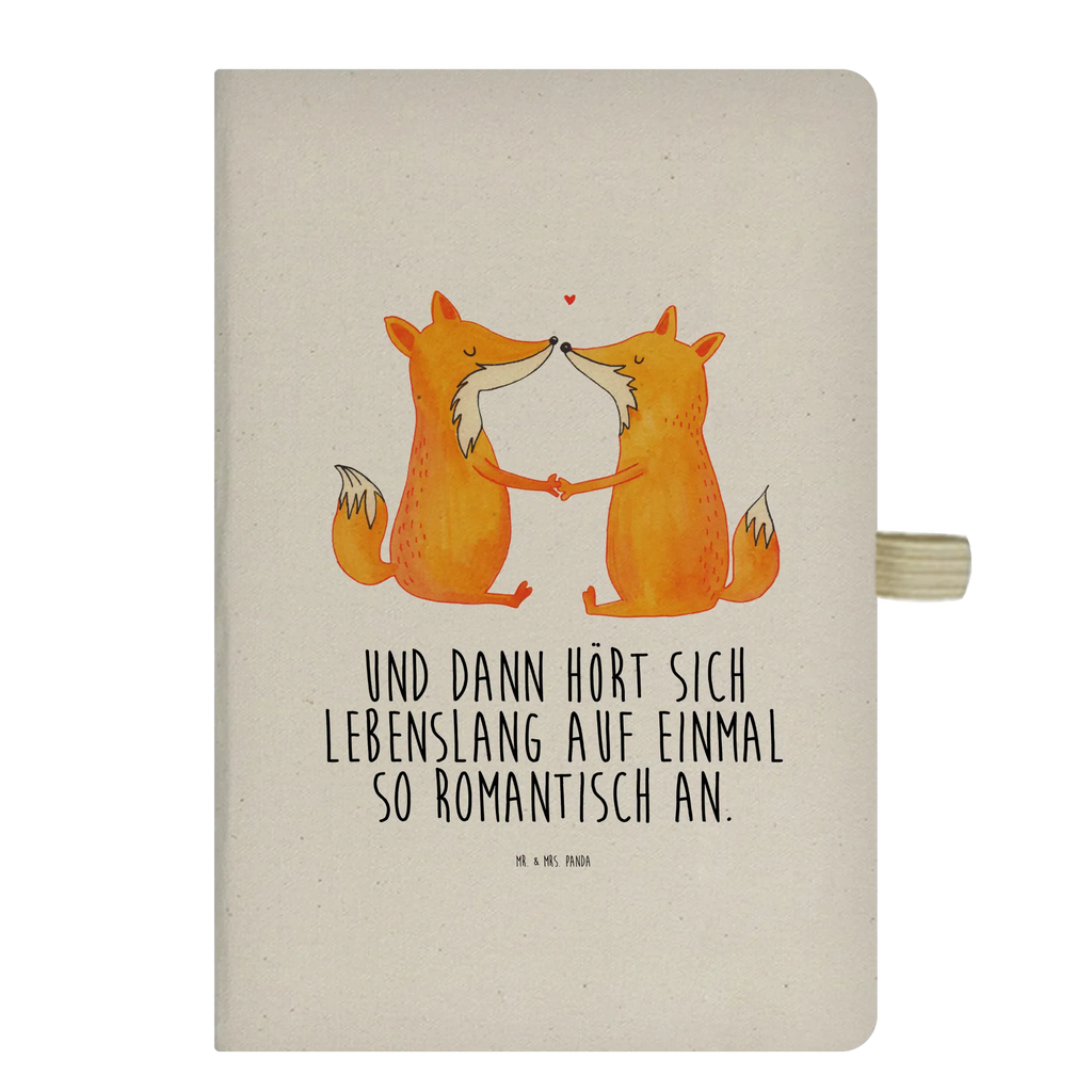 Baumwoll Notizbuch Füchse Liebe Notizen, Eintragebuch, Tagebuch, Notizblock, Adressbuch, Journal, Kladde, Skizzenbuch, Notizheft, Schreibbuch, Schreibheft, Fuchs, Füchse, Fox, Liebe, Liebespaar, Paar, Partner, Freundin, Freund, Ehe, Verlobte, Ehemann, Ehefrau, Liebesbeweis