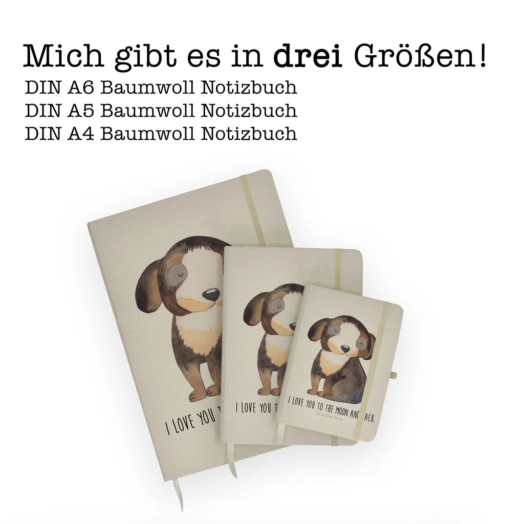 Baumwoll Notizbuch Hund entspannt Notizen, Eintragebuch, Tagebuch, Notizblock, Adressbuch, Journal, Kladde, Skizzenbuch, Notizheft, Schreibbuch, Schreibheft, Hund, Hundemotiv, Haustier, Hunderasse, Tierliebhaber, Hundebesitzer, Sprüche, schwarzer Hund, Hundeliebe, Liebe, Hundeglück