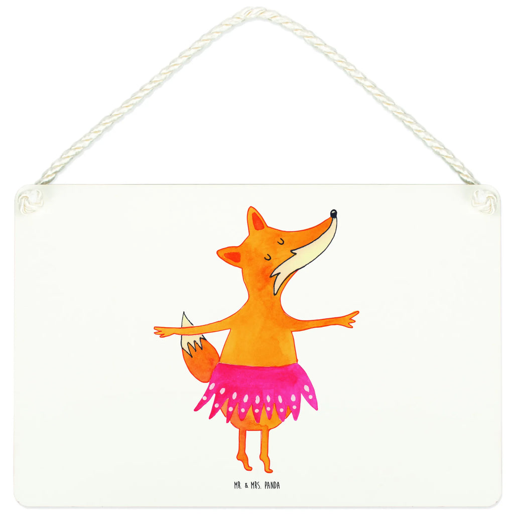 Deko Schild Fuchs Ballerina Dekoschild, Deko Schild, Schild, Tür Schild, Türschild, Holzschild, Wandschild, Wanddeko, Fuchs, Fuchs Spruch, Füchse, Füchsin, Ballerina, Ballett, Tänzerin, Tanzen, Party, Einladung, Geburtstag