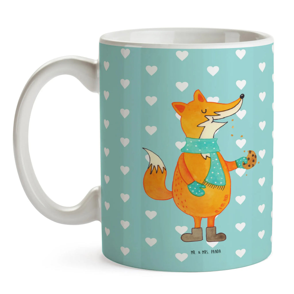 Tasse Fuchs Keks Tasse, Kaffeetasse, Teetasse, Becher, Kaffeebecher, Teebecher, Keramiktasse, Porzellantasse, Büro Tasse, Geschenk Tasse, Tasse Sprüche, Tasse Motive, Kaffeetassen, Tasse bedrucken, Designer Tasse, Cappuccino Tassen, Schöne Teetassen, Fuchs, Füchse, Backen Spruch, Kekse, Winter, Weihnachtszeit, Plätzchen, Liebe, Küche Deko