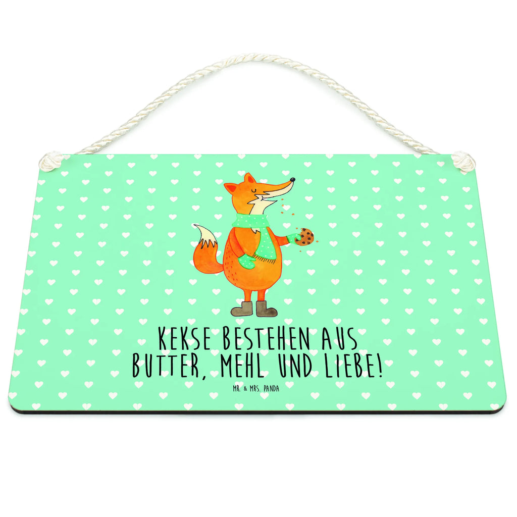 Deko Schild Fuchs Keks Dekoschild, Deko Schild, Schild, Tür Schild, Türschild, Holzschild, Wandschild, Wanddeko, Fuchs, Füchse, Backen Spruch, Kekse, Winter, Weihnachtszeit, Plätzchen, Liebe, Küche Deko