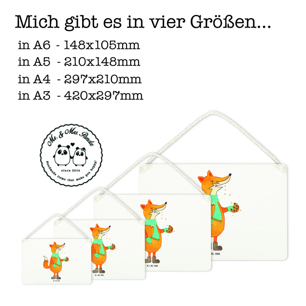 Deko Schild Fuchs Keks Dekoschild, Deko Schild, Schild, Tür Schild, Türschild, Holzschild, Wandschild, Wanddeko, Fuchs, Füchse, Backen Spruch, Kekse, Winter, Weihnachtszeit, Plätzchen, Liebe, Küche Deko