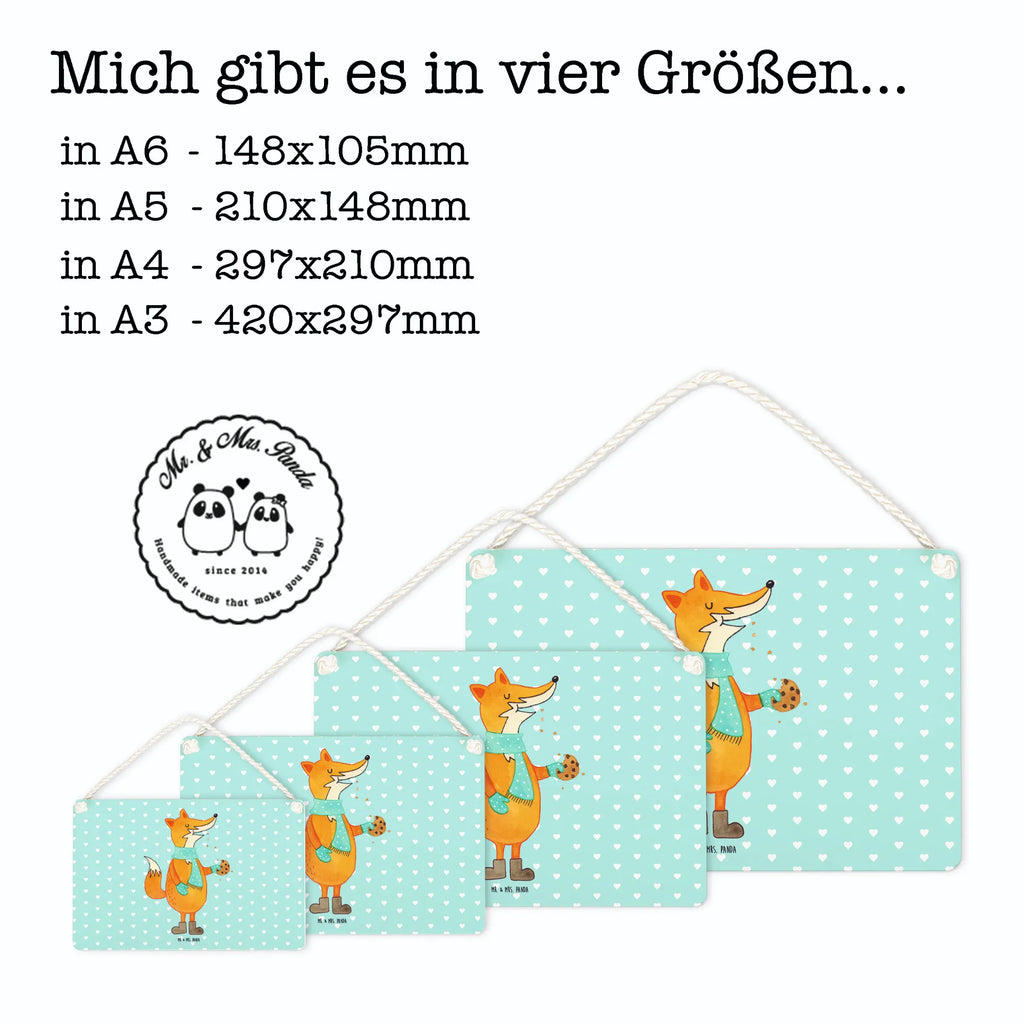 Deko Schild Fuchs Keks Dekoschild, Deko Schild, Schild, Tür Schild, Türschild, Holzschild, Wandschild, Wanddeko, Fuchs, Füchse, Backen Spruch, Kekse, Winter, Weihnachtszeit, Plätzchen, Liebe, Küche Deko