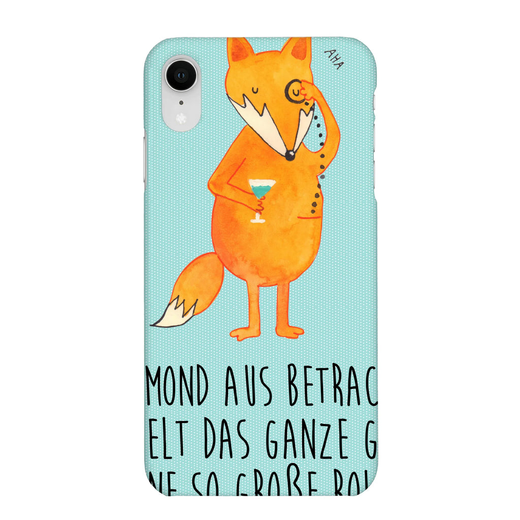 Handyhülle Fuchs Lord Handyhülle, Handycover, Cover, Handy, Hülle, Iphone 10, Iphone X, Fuchs, Füchse, tröstende Worte, Spruch lustig, Liebeskummer Geschenk, Motivation Spruch, Problemlösung