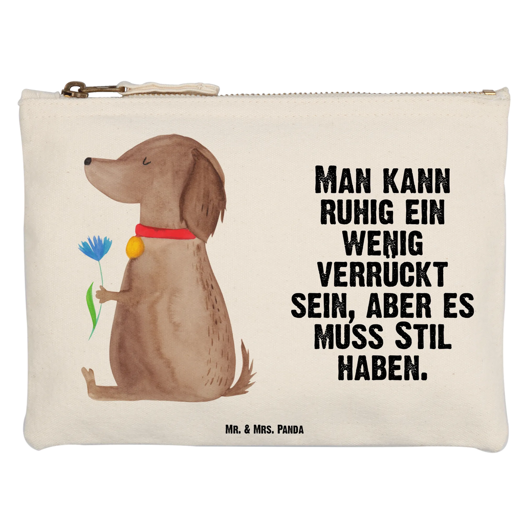 Schminktasche Hund Blume Schminktasche, Kosmetiktasche, Kosmetikbeutel, Stiftemäppchen, Etui, Federmappe, Makeup, XXL, Schminketui, Kosmetiketui, Schlamperetui, Hund, Hundemotiv, Haustier, Hunderasse, Tierliebhaber, Hundebesitzer, Sprüche, Hunde, Frauchen, Hundeliebe