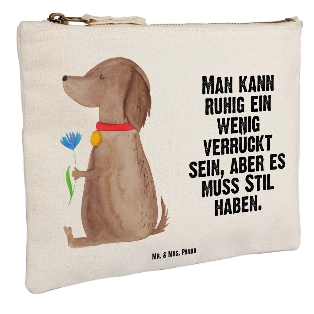 Schminktasche Hund Blume Schminktasche, Kosmetiktasche, Kosmetikbeutel, Stiftemäppchen, Etui, Federmappe, Makeup, XXL, Schminketui, Kosmetiketui, Schlamperetui, Hund, Hundemotiv, Haustier, Hunderasse, Tierliebhaber, Hundebesitzer, Sprüche, Hunde, Frauchen, Hundeliebe