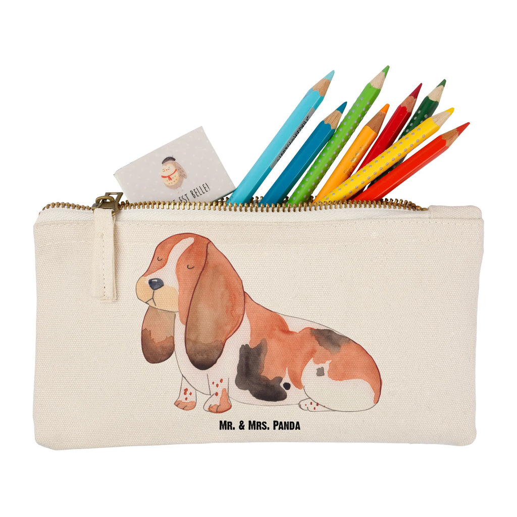 Schminktasche Hund Basset Hound Schminktasche, Kosmetiktasche, Kosmetikbeutel, Stiftemäppchen, Etui, Federmappe, Makeup, XXL, Schminketui, Kosmetiketui, Schlamperetui, Hund, Hundemotiv, Haustier, Hunderasse, Tierliebhaber, Hundebesitzer, Sprüche, Basset Hound, Basset, Hundeliebe, kinderlos