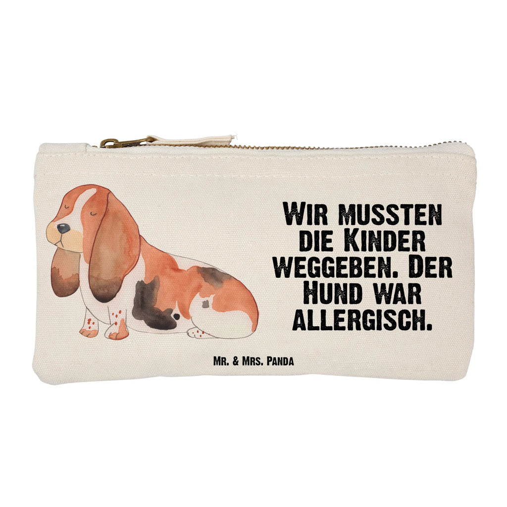 Schminktasche Hund Basset Hound Schminktasche, Kosmetiktasche, Kosmetikbeutel, Stiftemäppchen, Etui, Federmappe, Makeup, XXL, Schminketui, Kosmetiketui, Schlamperetui, Hund, Hundemotiv, Haustier, Hunderasse, Tierliebhaber, Hundebesitzer, Sprüche, Basset Hound, Basset, Hundeliebe, kinderlos