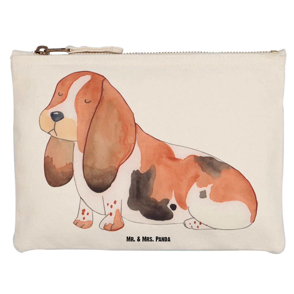 Schminktasche Hund Basset Hound Schminktasche, Kosmetiktasche, Kosmetikbeutel, Stiftemäppchen, Etui, Federmappe, Makeup, XXL, Schminketui, Kosmetiketui, Schlamperetui, Hund, Hundemotiv, Haustier, Hunderasse, Tierliebhaber, Hundebesitzer, Sprüche, Basset Hound, Basset, Hundeliebe, kinderlos