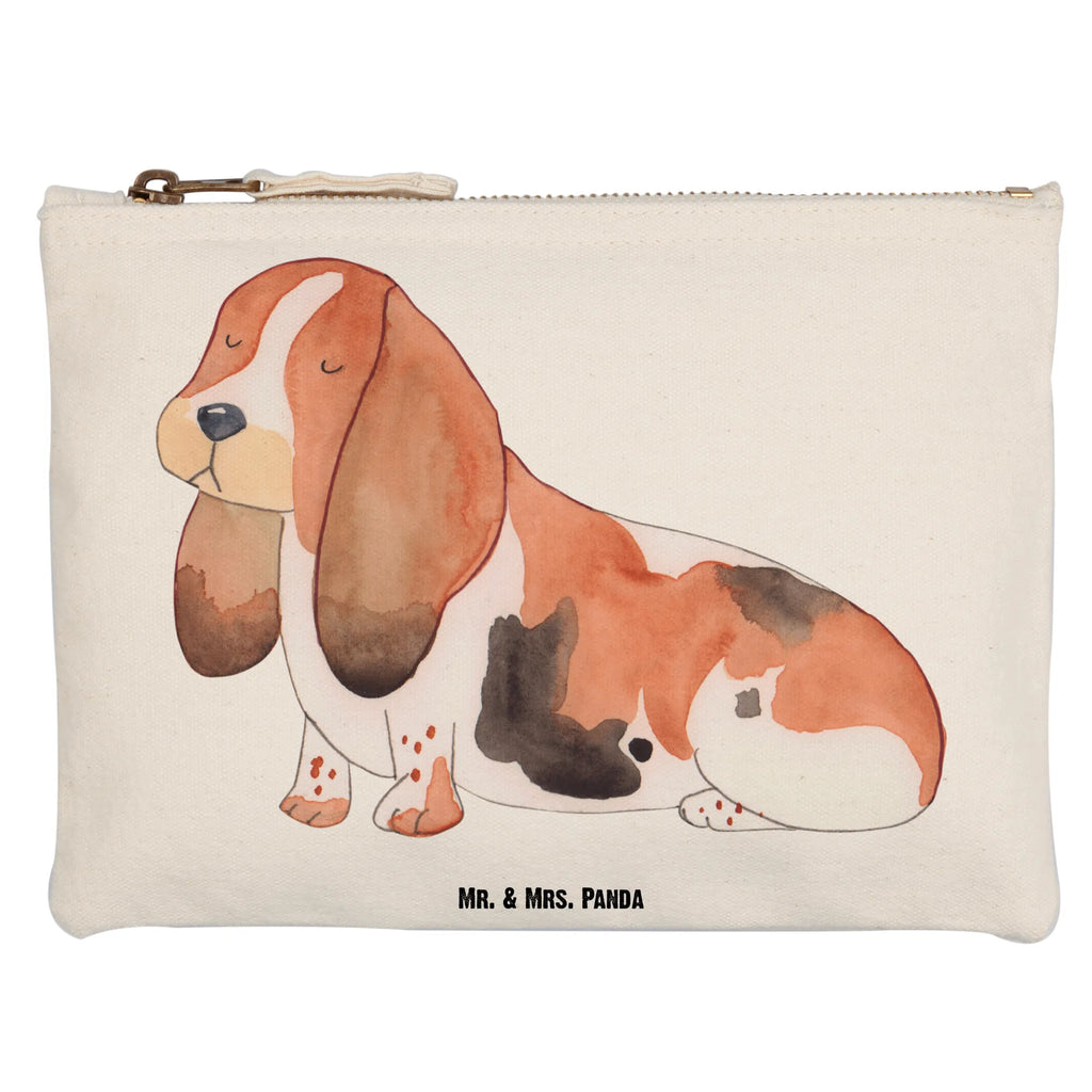 Schminktasche Hund Basset Hound Schminktasche, Kosmetiktasche, Kosmetikbeutel, Stiftemäppchen, Etui, Federmappe, Makeup, XXL, Schminketui, Kosmetiketui, Schlamperetui, Hund, Hundemotiv, Haustier, Hunderasse, Tierliebhaber, Hundebesitzer, Sprüche, Basset Hound, Basset, Hundeliebe, kinderlos