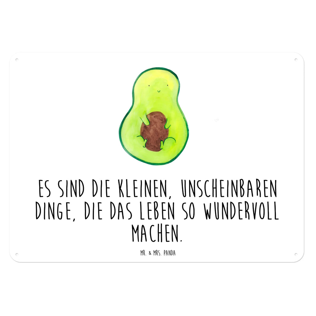 Blechschild Avocado Kern Blechschild, Metallschild, Geschenk Schild, Schild, Magnet-Metall-Schild, Deko Schild, Wandschild, Wand-Dekoration, Türschild, Avocado, Veggie, Vegan, Gesund, Avokado, Avocadokern, Kern, Pflanze, Spruch Leben