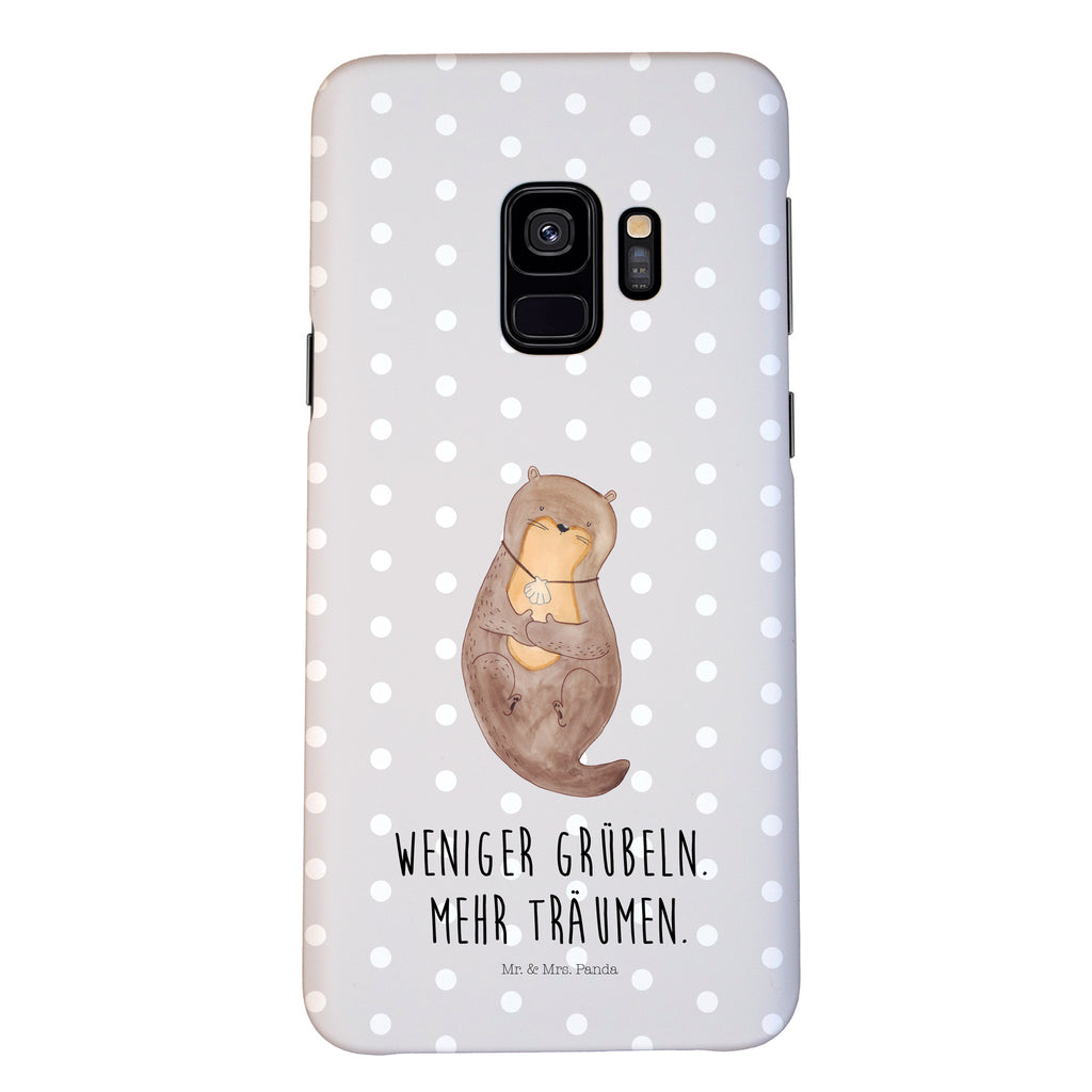 Handyhülle Otter Muschel Handyhülle, Handycover, Cover, Handy, Hülle, Iphone 10, Iphone X, Otter, Fischotter, Seeotter, Otterliebe, grübeln, träumen, Motivation, Tagträumen, Büro