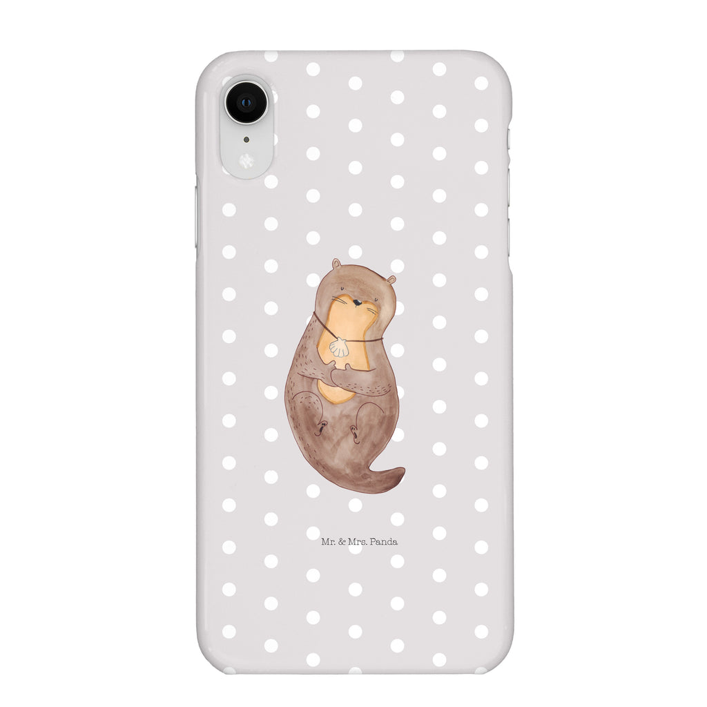 Handyhülle Otter Muschel Handyhülle, Handycover, Cover, Handy, Hülle, Iphone 10, Iphone X, Otter, Fischotter, Seeotter, Otterliebe, grübeln, träumen, Motivation, Tagträumen, Büro