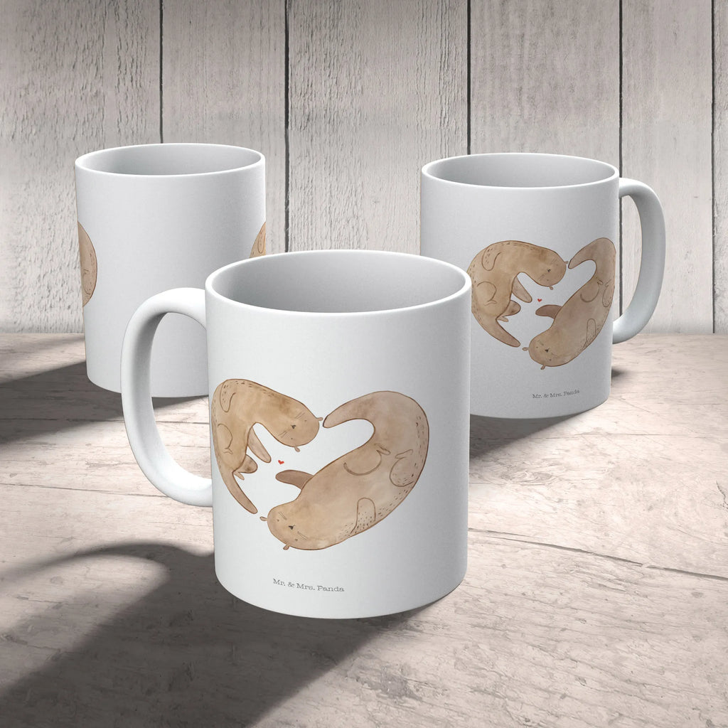 Tasse Otter Herz Tasse, Kaffeetasse, Teetasse, Becher, Kaffeebecher, Teebecher, Keramiktasse, Porzellantasse, Büro Tasse, Geschenk Tasse, Tasse Sprüche, Tasse Motive, Kaffeetassen, Tasse bedrucken, Designer Tasse, Cappuccino Tassen, Schöne Teetassen, Otter, Fischotter, Seeotter, Liebe, Herz, Liebesbeweis, Liebesgeschenk, Bessere Hälfte, Love you, Jahrestag, Hochzeitstag, Verlobung, gemeinsames Leben