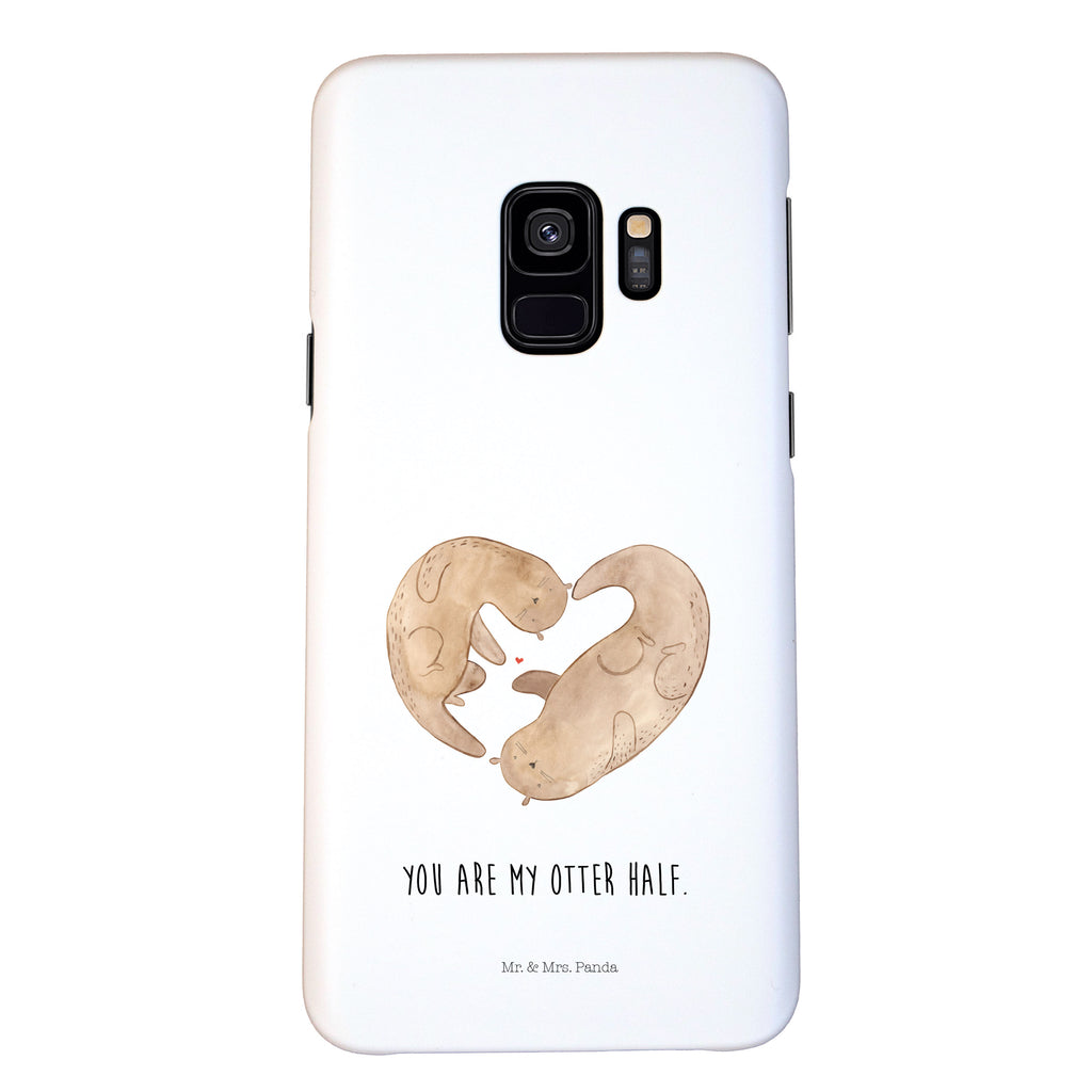 Handyhülle Otter Herz Handyhülle, Handycover, Cover, Handy, Hülle, Samsung Galaxy S8 plus, Otter, Fischotter, Seeotter, Liebe, Herz, Liebesbeweis, Liebesgeschenk, Bessere Hälfte, Love you, Jahrestag, Hochzeitstag, Verlobung, gemeinsames Leben